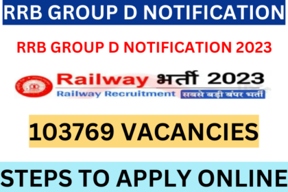 RRB GROUP D NOTIFICATION 2023